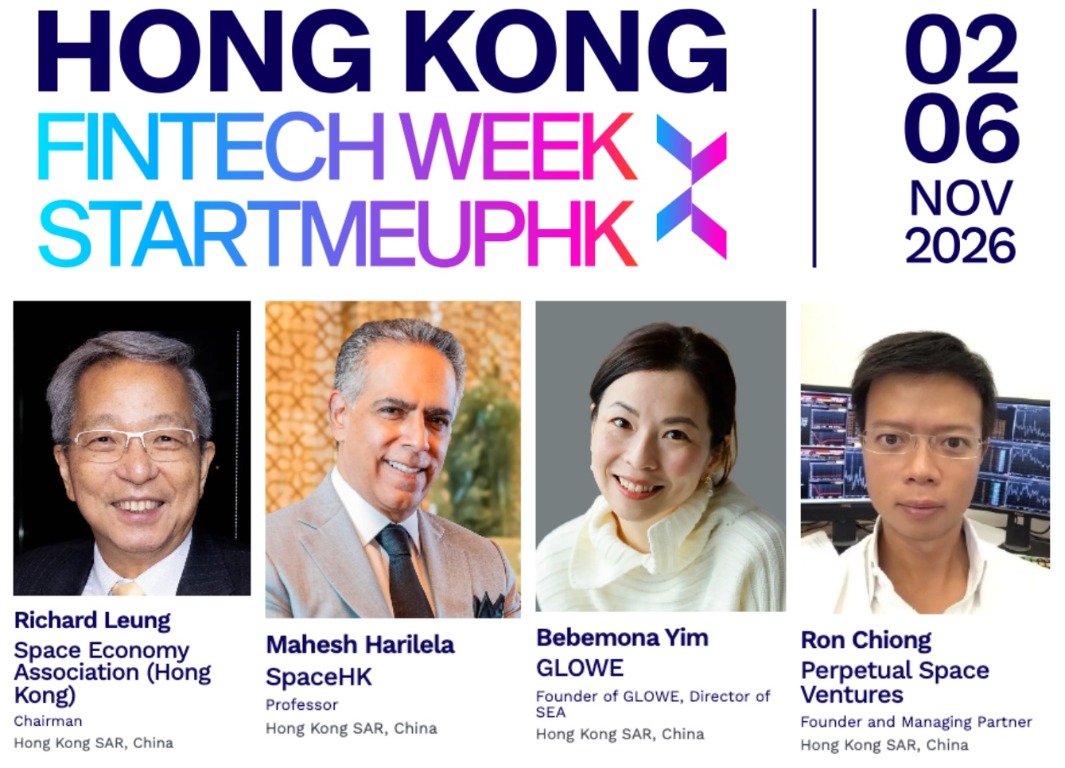 Hong Kong FinTech Week x StartmeupHK event banner